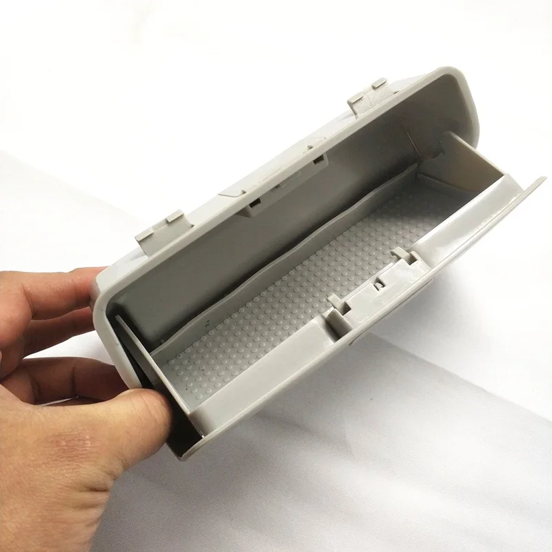 Серый футляр для солнцезащитных очков держатель хранения на крыше чехол VW Passat B7