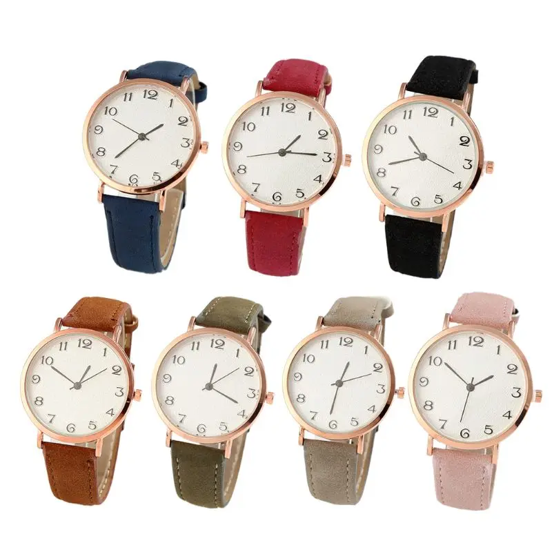 

Simple Casual Women Quartz Watch Arabic Digital Surface Alloy Ultra-thin Wristwa 19QC