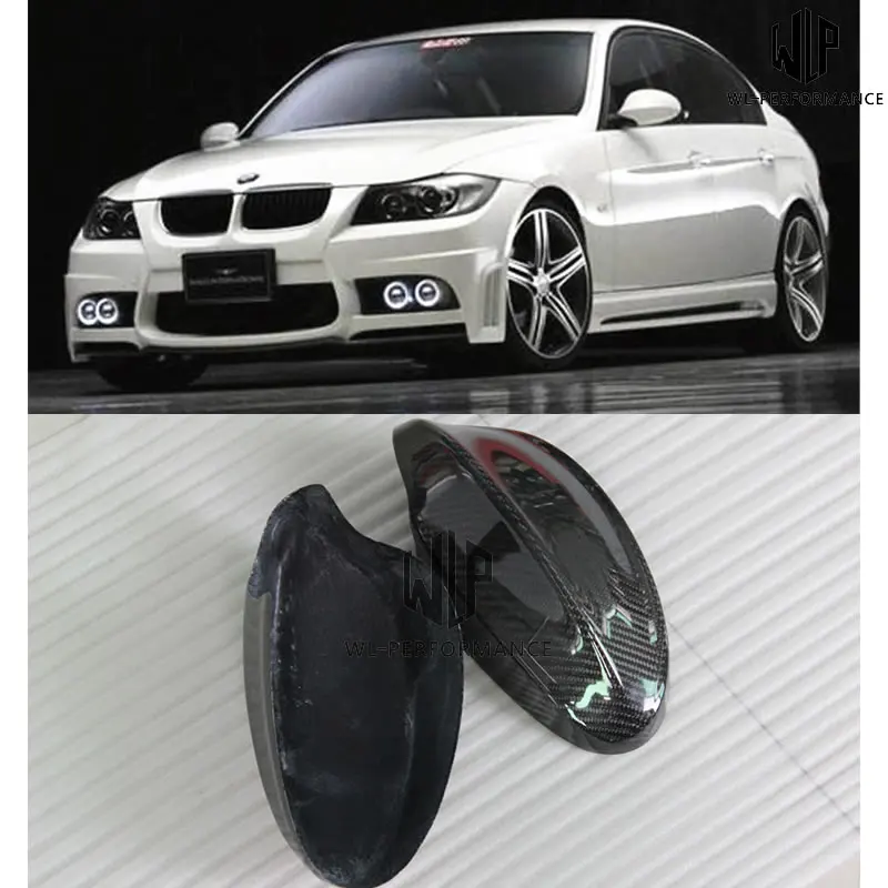 3 серии E90 Высококачественная накладка на автомобильное зеркало заднего вида из