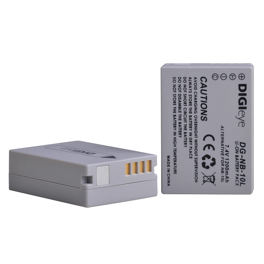 NB 10L NB10L батарея + светодиодный двойной USB зарядное устройство для Canon PowerShot G1 X G3 G15