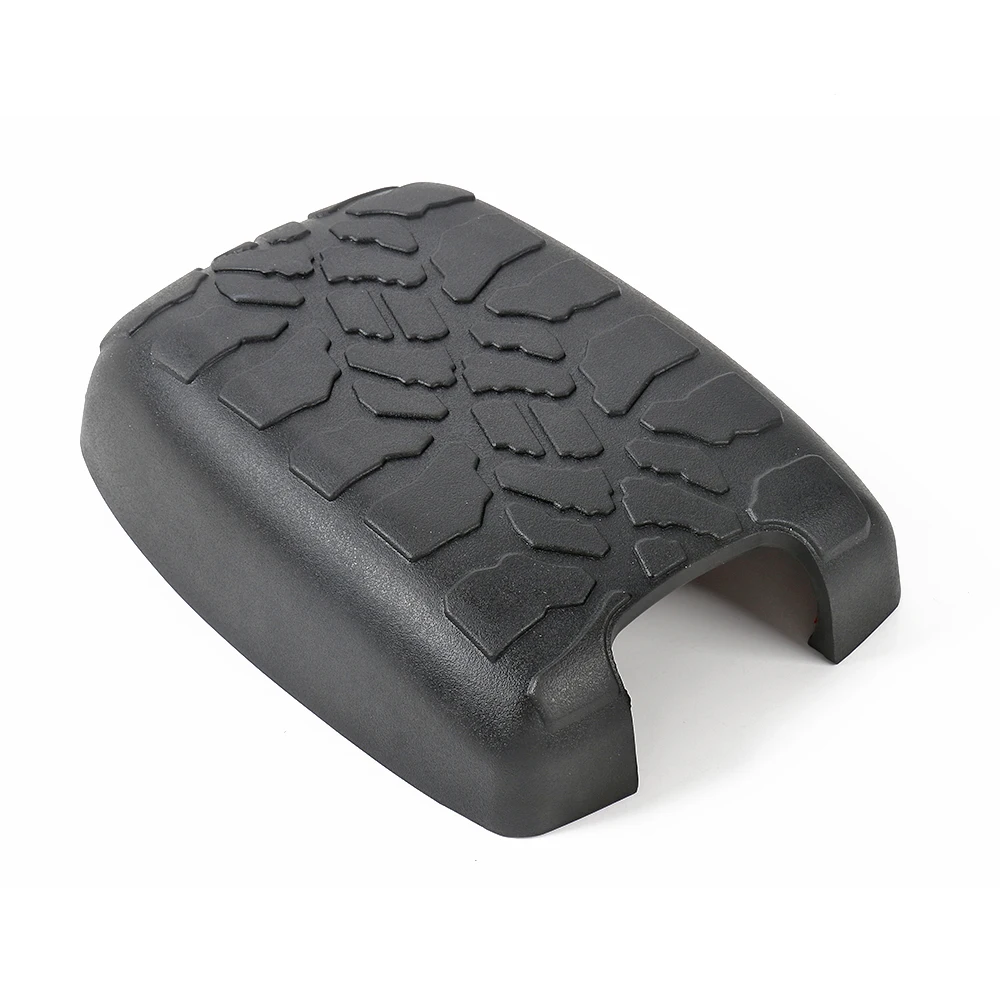 Black 2012-2017 Подлокотник SHINEKA для Jeep Wrangler JK 2012-, резиновый подлокотник для протектора шин, подушка для Jeep Wrangler& Unlimited Sport - Название цвета: Black 2012-2017