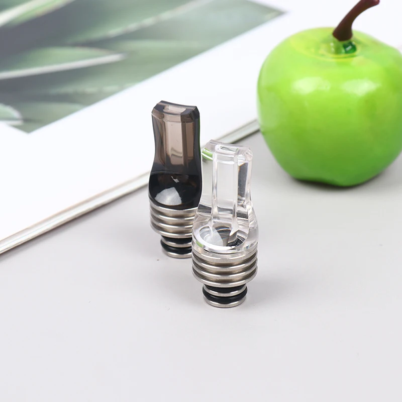 1Pc 510 Drip Tip Acrylic And Stainless Steel Flat Mouth Taste Type | Дом и сад
