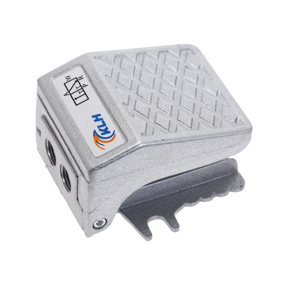 1 шт. алюминиевый сплав 1/4 &quotBSP с резьбой воздуха Пневматический Клапан Педали