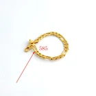 Твердые штамп 585 алмазов Ювелирные наборы из 18-каратного желтого золота Gf Фигаро цепочка браслет 8 мм итальянская ссылка 210 мм мужской или женский