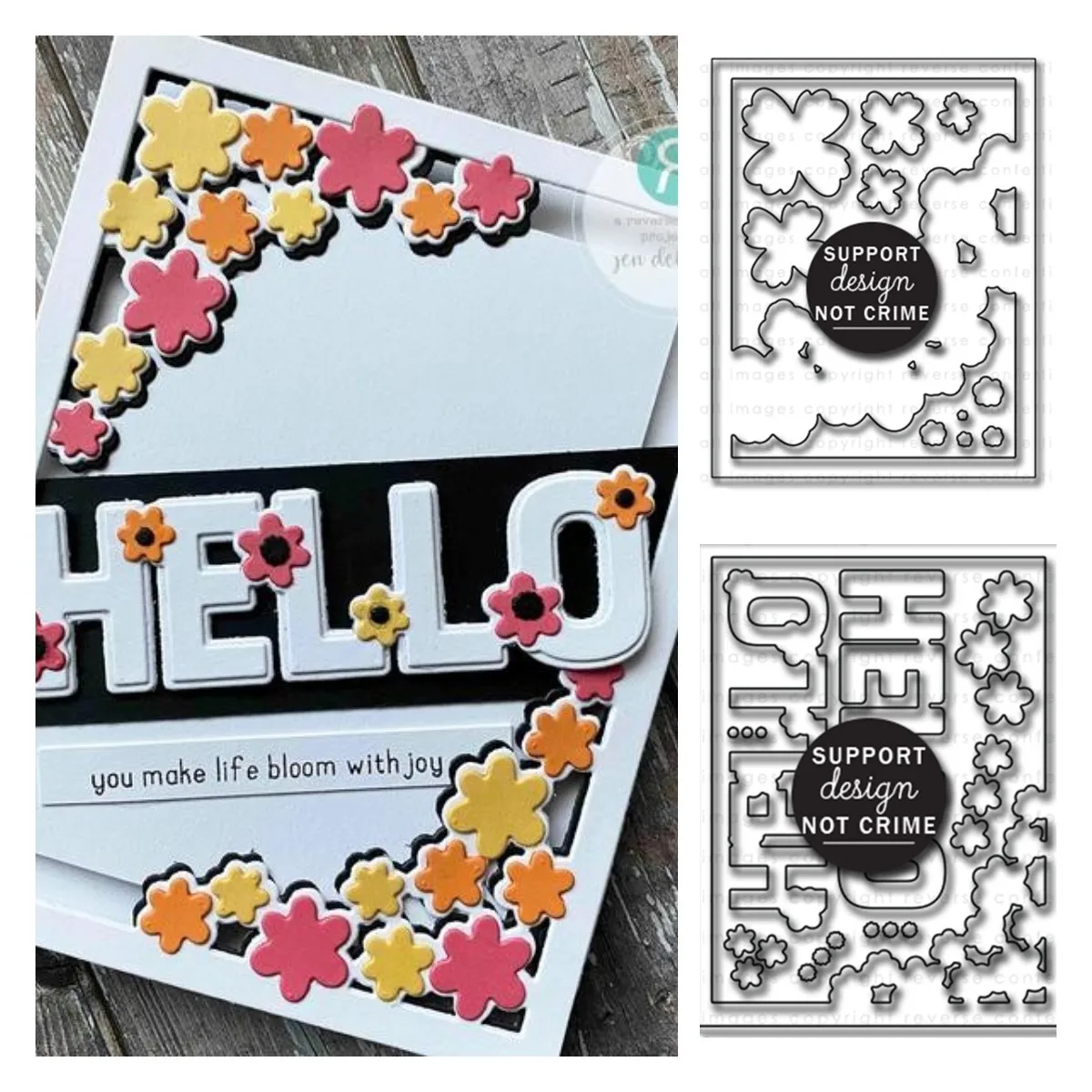 

Hello Metal Cutting Die Scrapbook Embossed Paper Card Album Craft Template Cut Die And Stamp Stencils New for 2021 Arrive