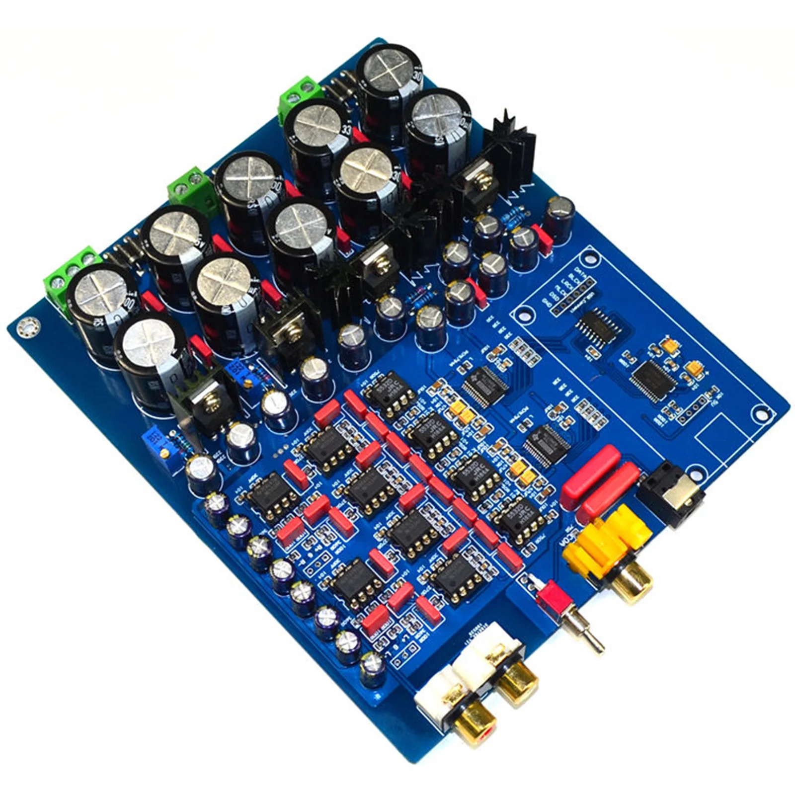 Двойной чип PCM1794 + AK4113 AK4113VF JRC5532 NE5534 DAC декодер плата (поддержка