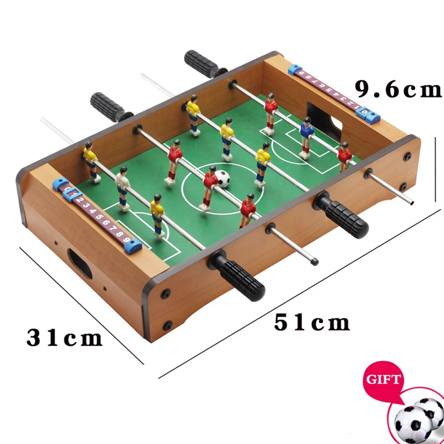 

Mini Tabletop Foosball Table-Portable Table Football Soccer Game Set W / 2 Balls & Score Keeper for Adults Kids Table Football