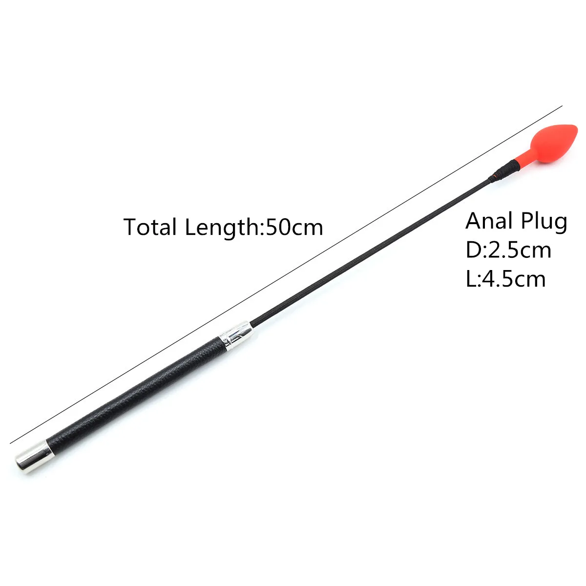 Сексуальное нижнее белье плетка для игр с пробковой анальной пробкой