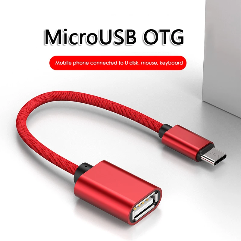 1 шт. кабель Micro USB из алюминиевого сплава Кабель адаптер для синхронизации данных