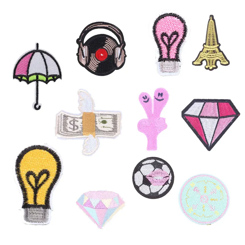 Алмазный деньги приклеивающиеся утюгом нашивки для одежды DIY Алмазная вышивка в