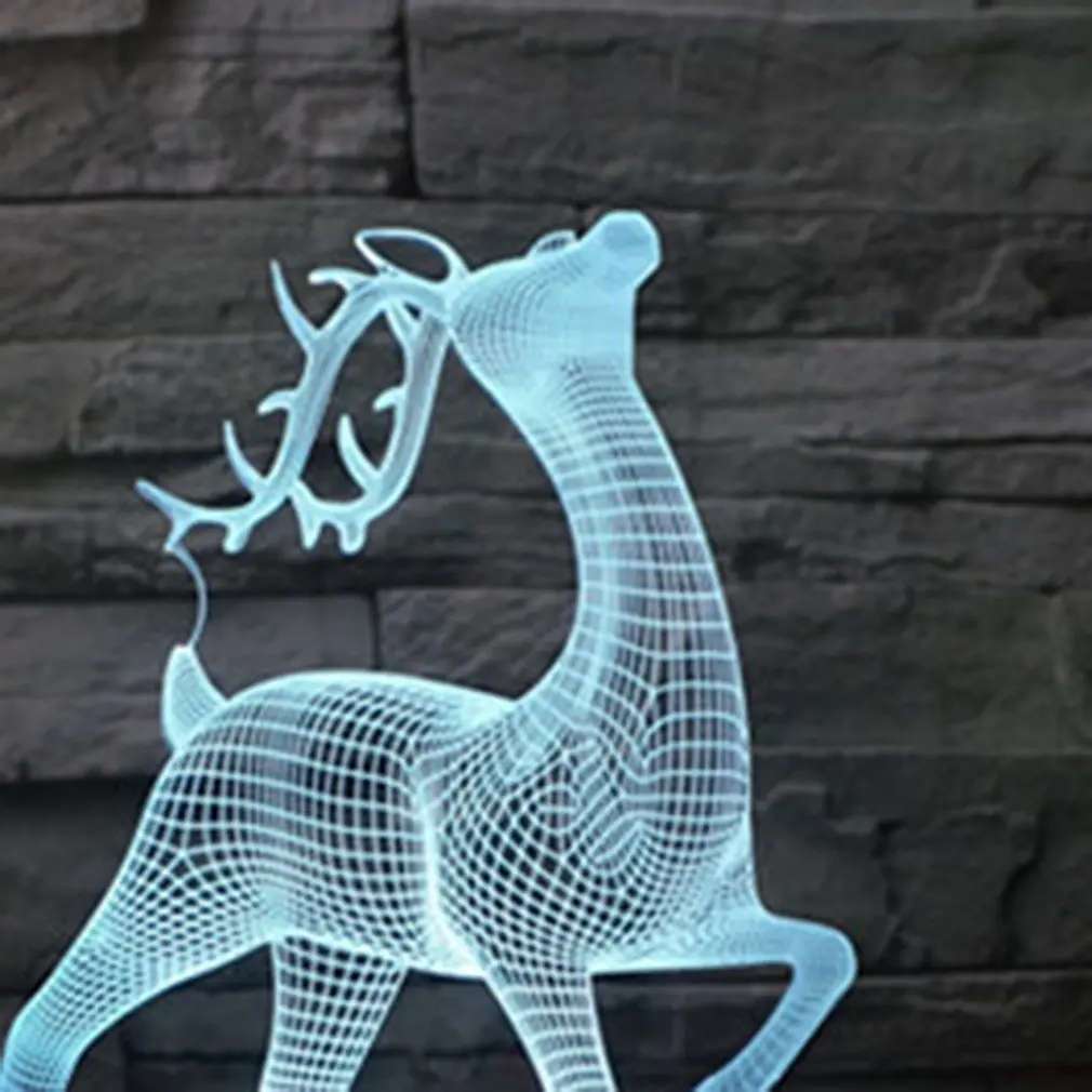 

Deer 83d Light Colorful Led Vision Light Gift Atmosphere Table Lamp
