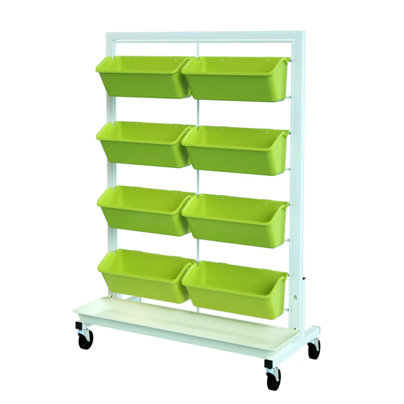 Напольная кованая Мобильная Цветочная стойка для пола Закрытая Балконная