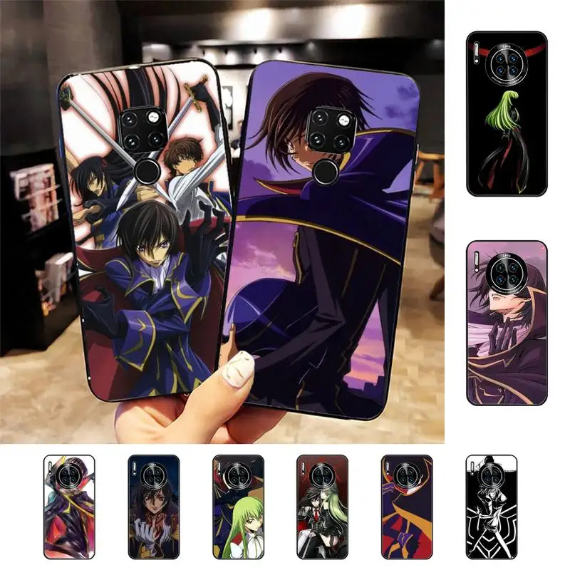 

Anime Julius Kingsley Code Geass Phone Case For Huawei Nova 3I 3E mate 20lite 20Pro 10lite Luxury funda case
