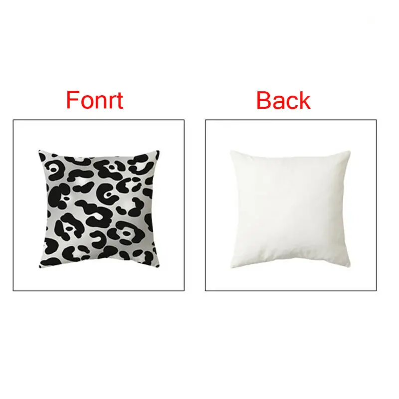 Леопардовый чехол для подушки с принтом талии Подушка Чехол дома диван на