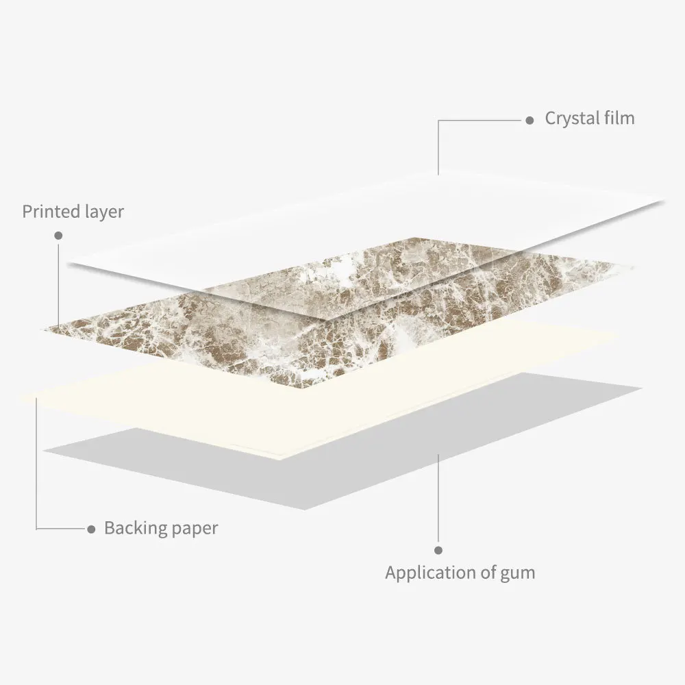 30*60 см Настенный декор Стикеры Кухня натуральный Мрамор эффект с украшением в