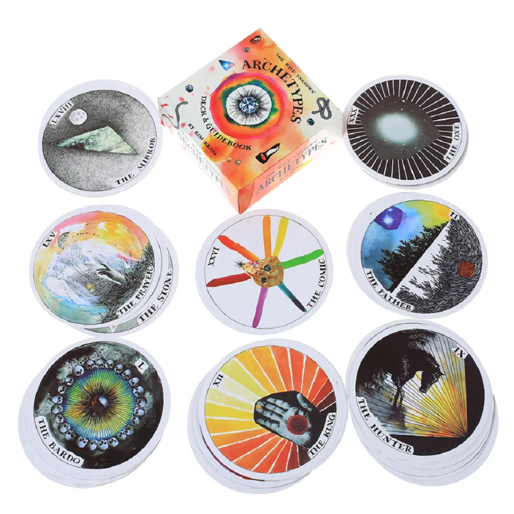 

Oracle Wild Unknown Archetypes Oracle Cards Tarot L Oracle Card Board Deck Games Palying Cards for Home Party Game Tarot Cards