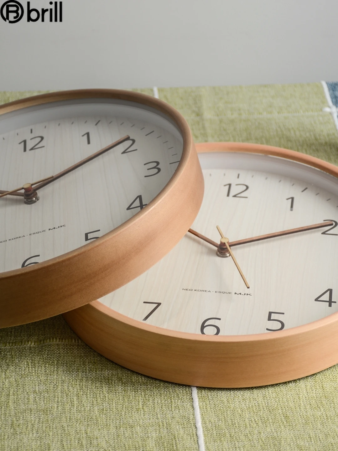 

Modern Wood Wall Clock Kitchen Clock Mechanism Wall Watches Home Decor Living Room Creative Horloge Murale Design Moderne Gift