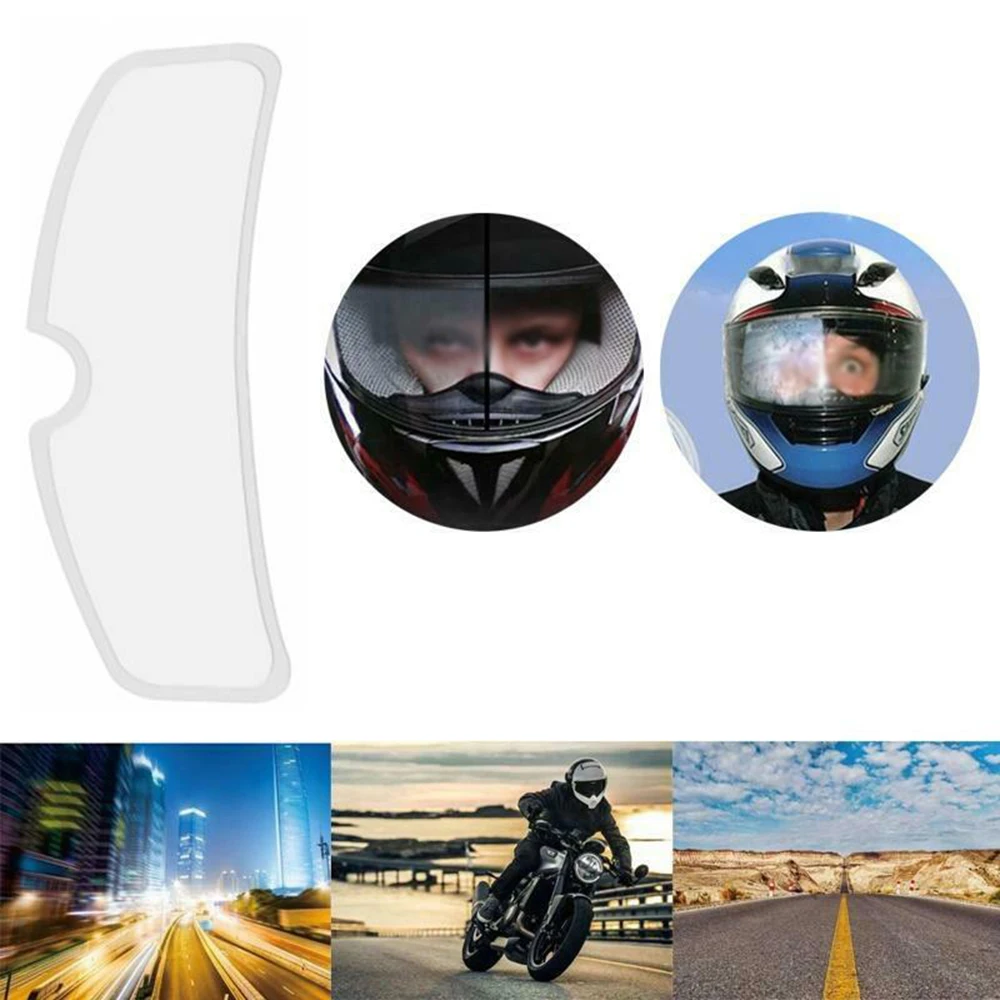 

Противотуманная пленка для объектива мотоциклетного шлема, Полнолицевая Защитная пленка для шлема, универсальная непромокаемая прозрачна...