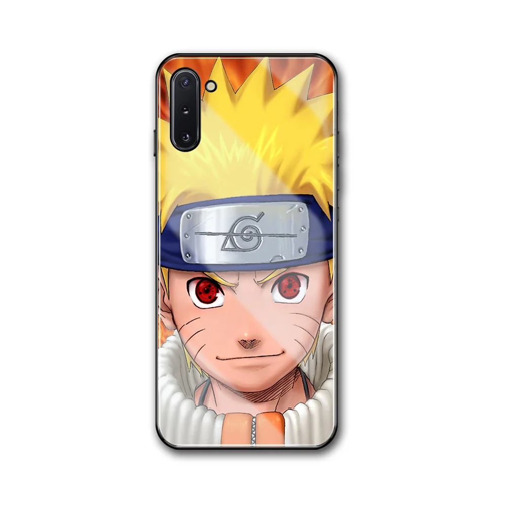 DIY чехол для Samsung Note 8 Itachi Uchiha naruto стеклянный SamsungNote 9 10 plus S8 S9 Plus S10 S10e | Мобильные