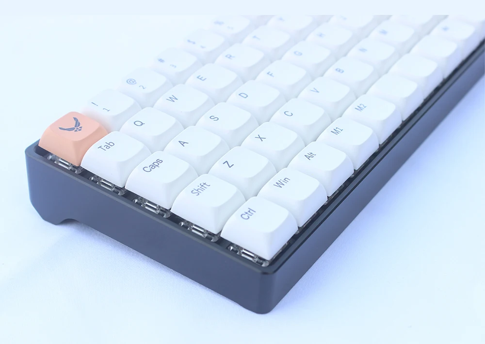 Механическая клавиатура с ЧПУ RGB75 Ortholinear Al Shell горячая замена RGB подсветка