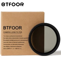 btfoor nd2 400 variable nd filter 49 52 55 58 67 72 77 82 mm for camera canon lens eos m50 6d 600d nikon d3200 d3500 sony a6000