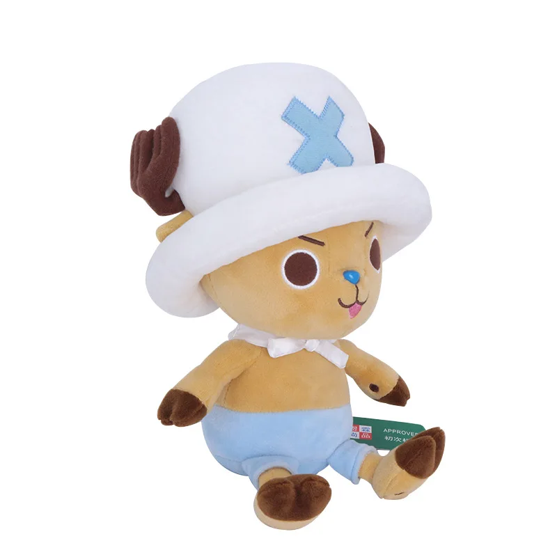 

55CM 1KG White Hat Tony Genuines Chopper Soft Doll Plush Toy