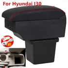 Подлокотник для Hyundai I30, двухслойный центральный подлокотник с USB-зарядкой, с контейнером для хранения и пепельницей