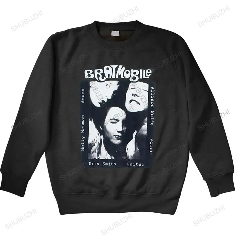

man sweatshirts Bratmobile hoody Riot Grrrl Punk Rock Bikini Kill L7 Graphic Band hoodie Unisex Big Tall male sprint hoodies