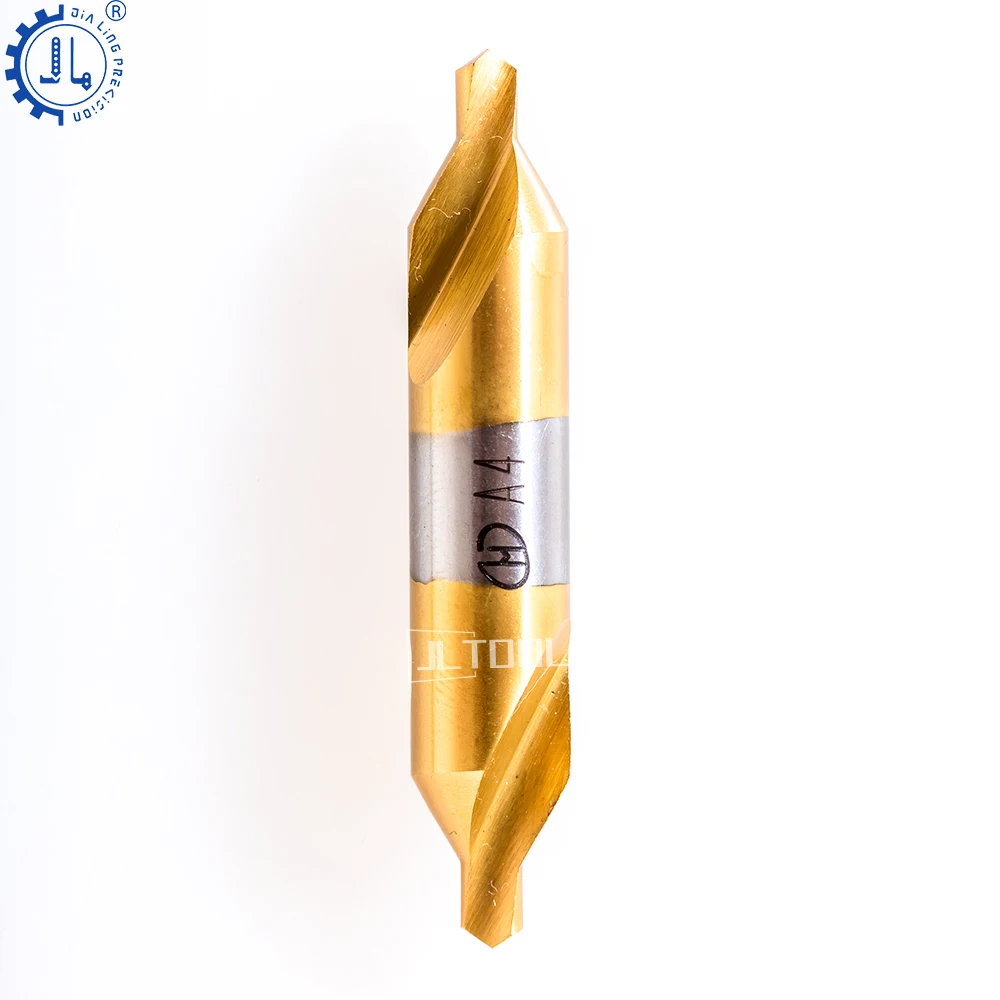 1 шт. спиральное центральное сверло для канавки типа А с покрытием 60 градусов HSS