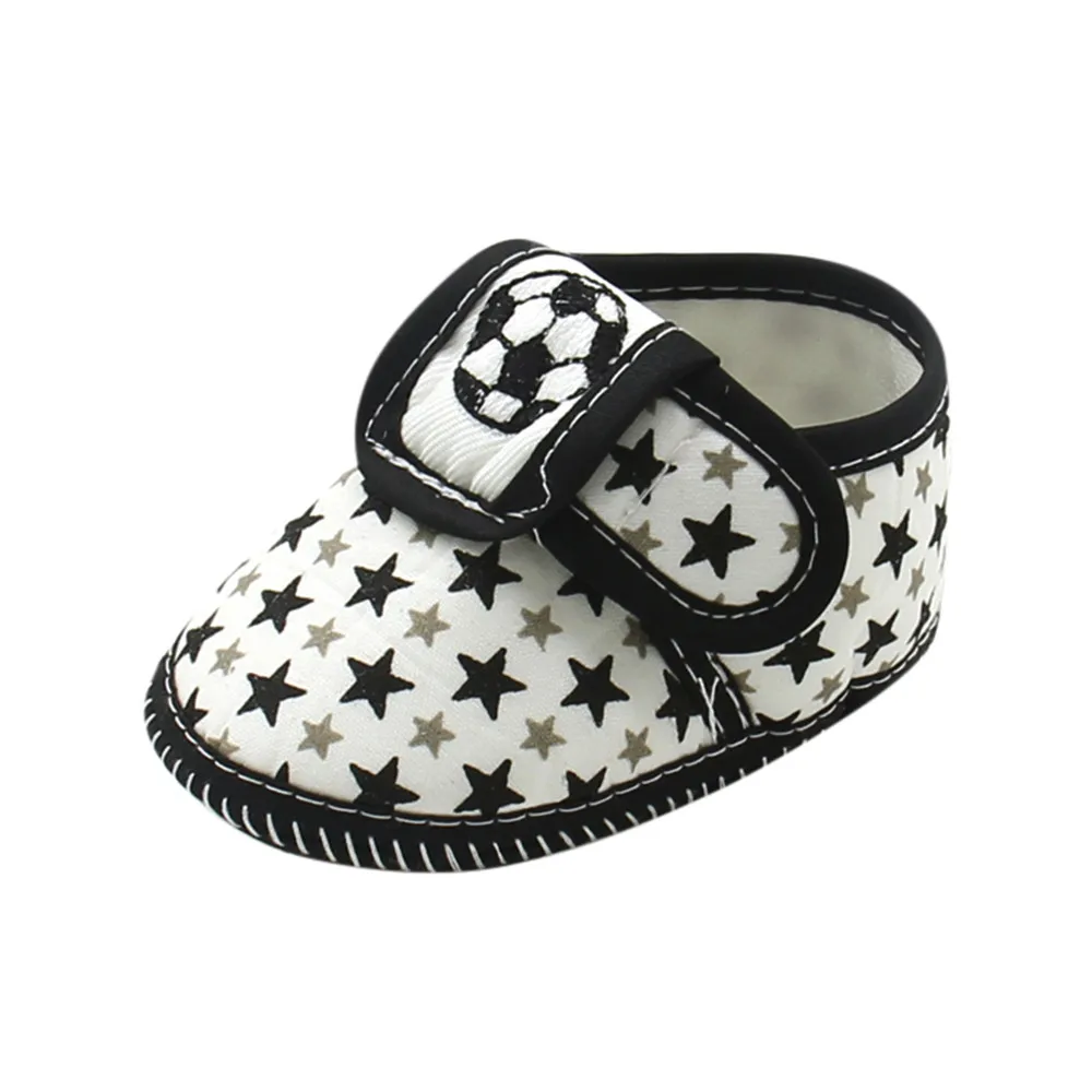 Newborn Infant Baby Shoes Girls Boys Star Soft Cotton Fabric Sole Prewalkers Warm Casual Flats Anti-Slip Shoes Bebek Ayakkabi