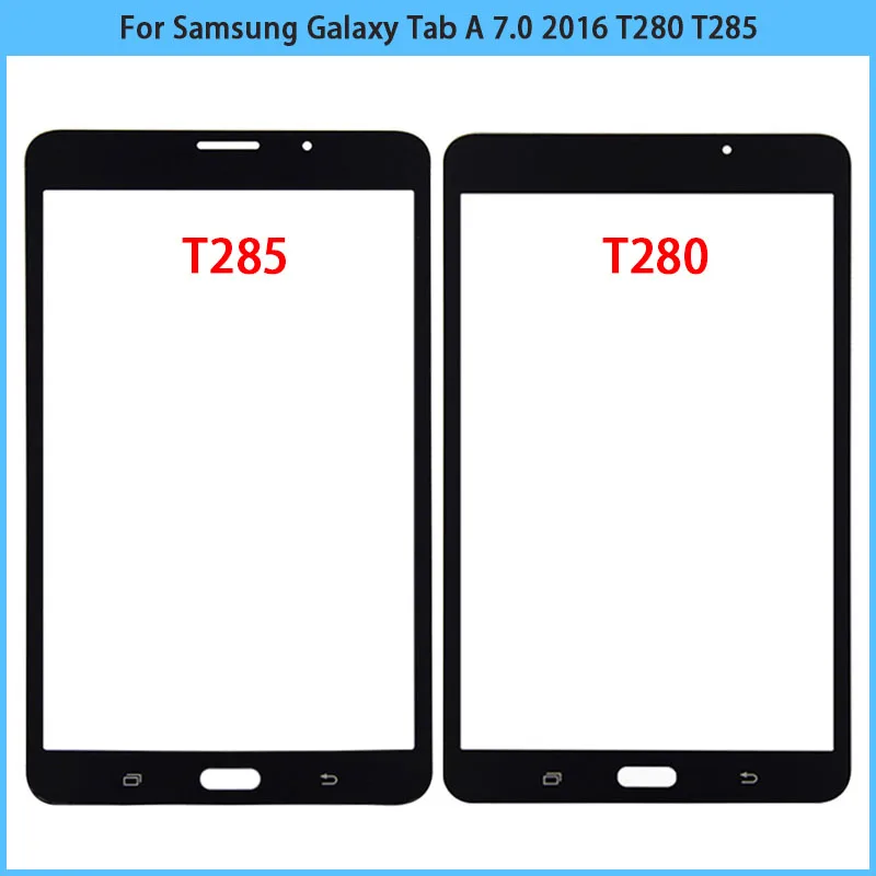10 шт. для Samsung Galaxy Tab A 7 0 2016 SM T280 T285 запасное Переднее стекло сенсорного экрана