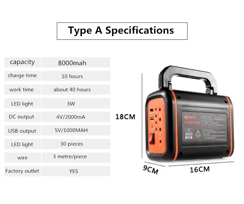 Multi-functional 5V 4V 8000MAH portable LED light/bulb power bank  USB emergency battery free bulbs