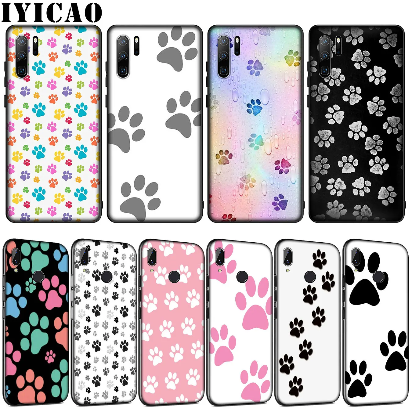 Мягкий силиконовый чехол IYICAO для Huawei P30 P20 Pro P10 P9 Lite Mini 2017 2016 P Smart Z Plus 2019|Бамперы| |