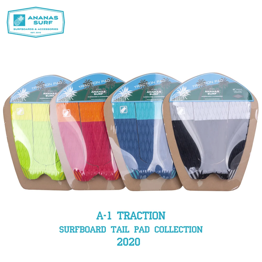 Ananas Surf задний коврик для серфборда для серфинга из EVA, A-1 Traction, аксессуары для серфинга, не скользящий коврик самоклеющийся, коллекция
