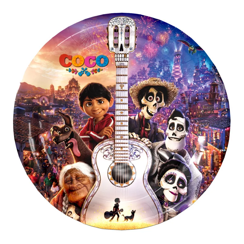 Dreambound путешествия Коко тематическая вечеринка Хэллоуин украшения бумажный