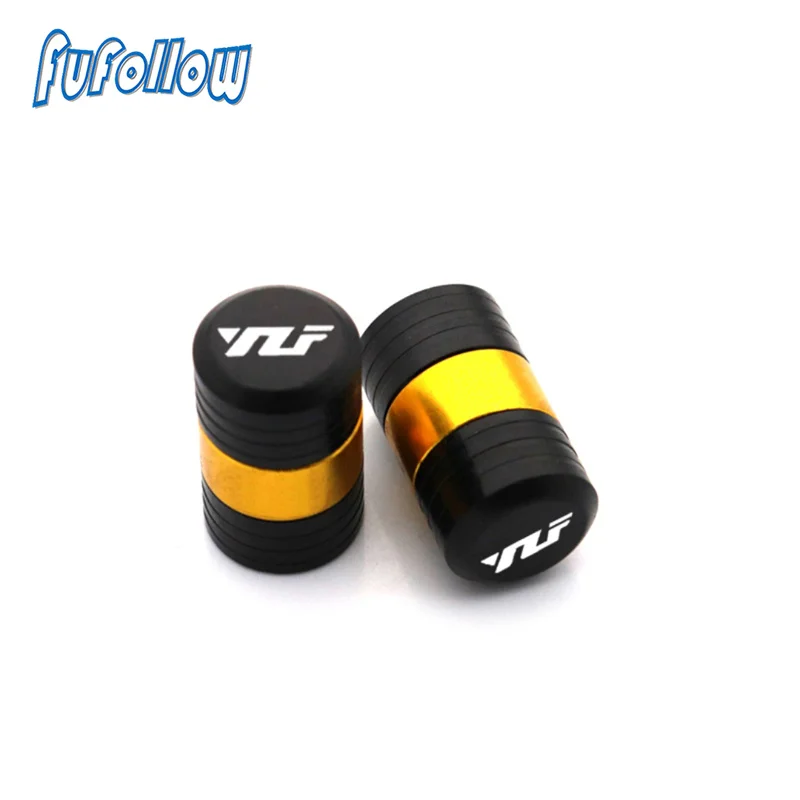 

YZF Logo Motorcycle CNC Tyre Valve Caps Air Port Stem Covers Cap Accessories For Yamaha YZF R3 R25 R15 R6 R1 R125 250 2013-2021
