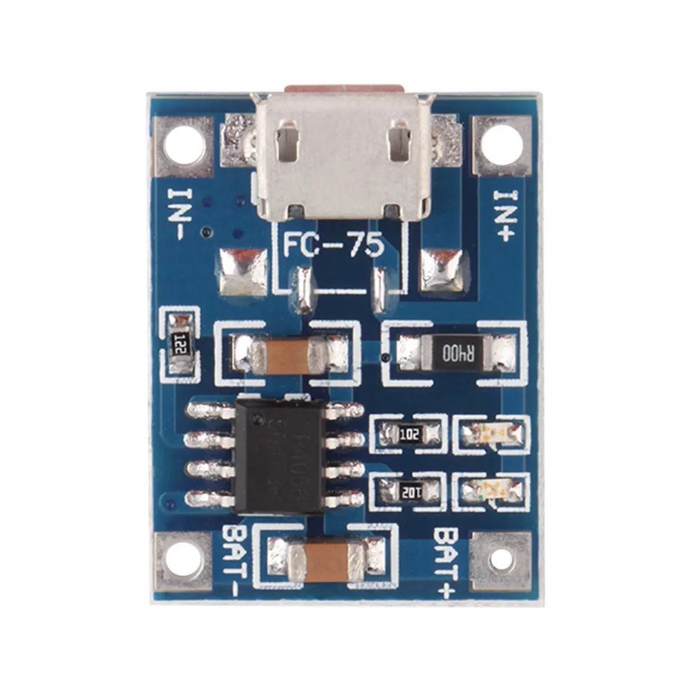 5 в Мини MICRO USB 1A TP4056 модуль литиевой батареи Литий-ионные батареи зарядный Модуль зарядного устройства