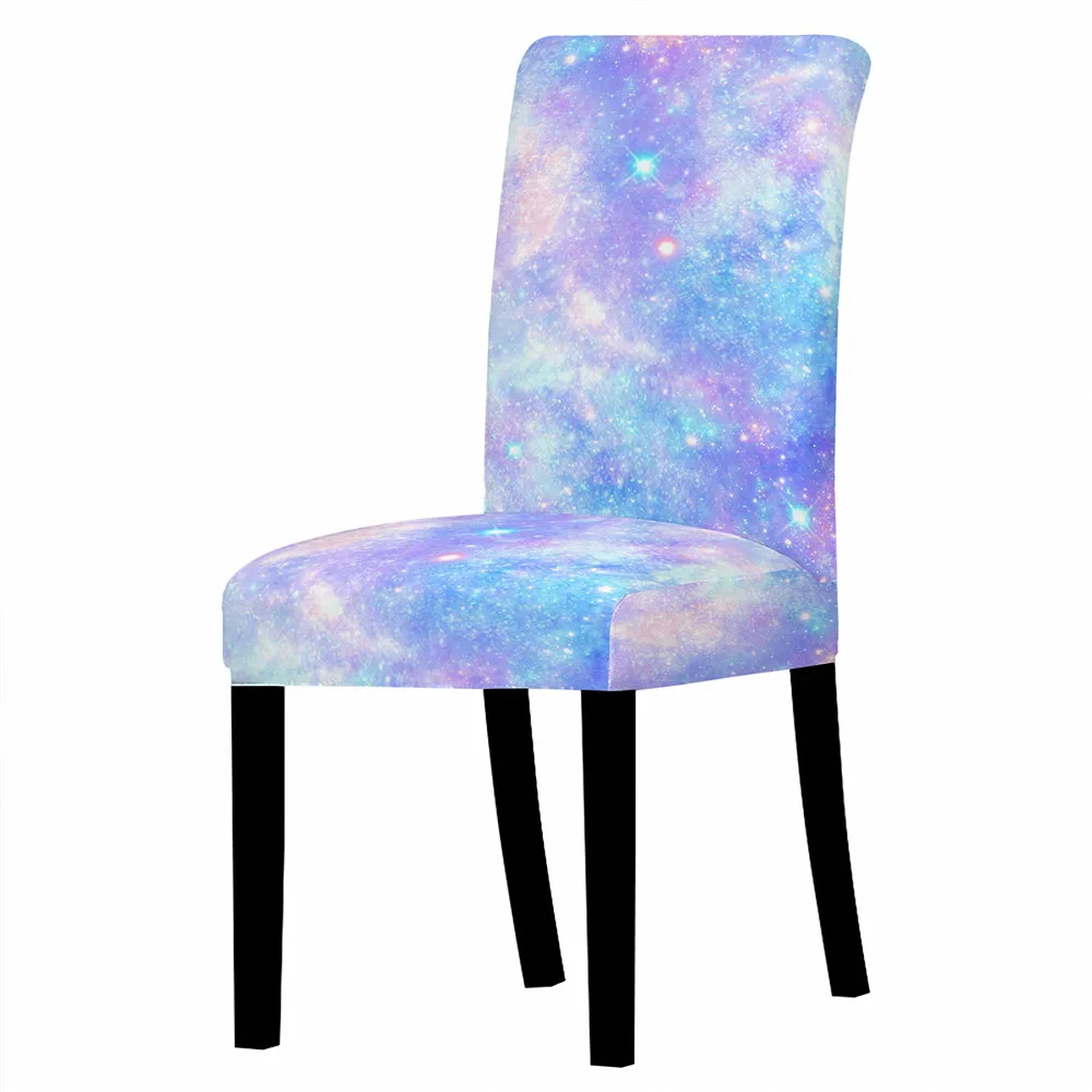Чехол для стула из спандекса Многоцветный обеденный чехол кресла современный