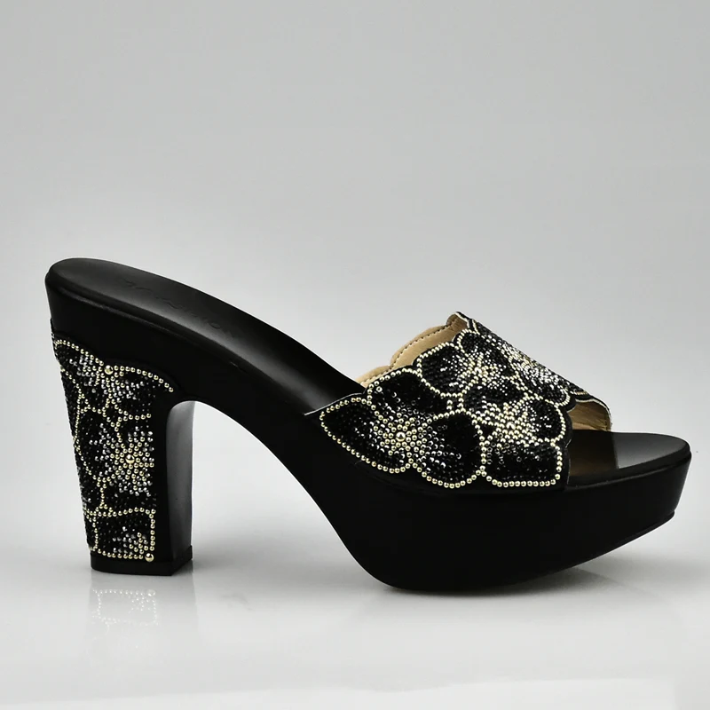 Новое поступление красные свадебные туфли в африканском стиле