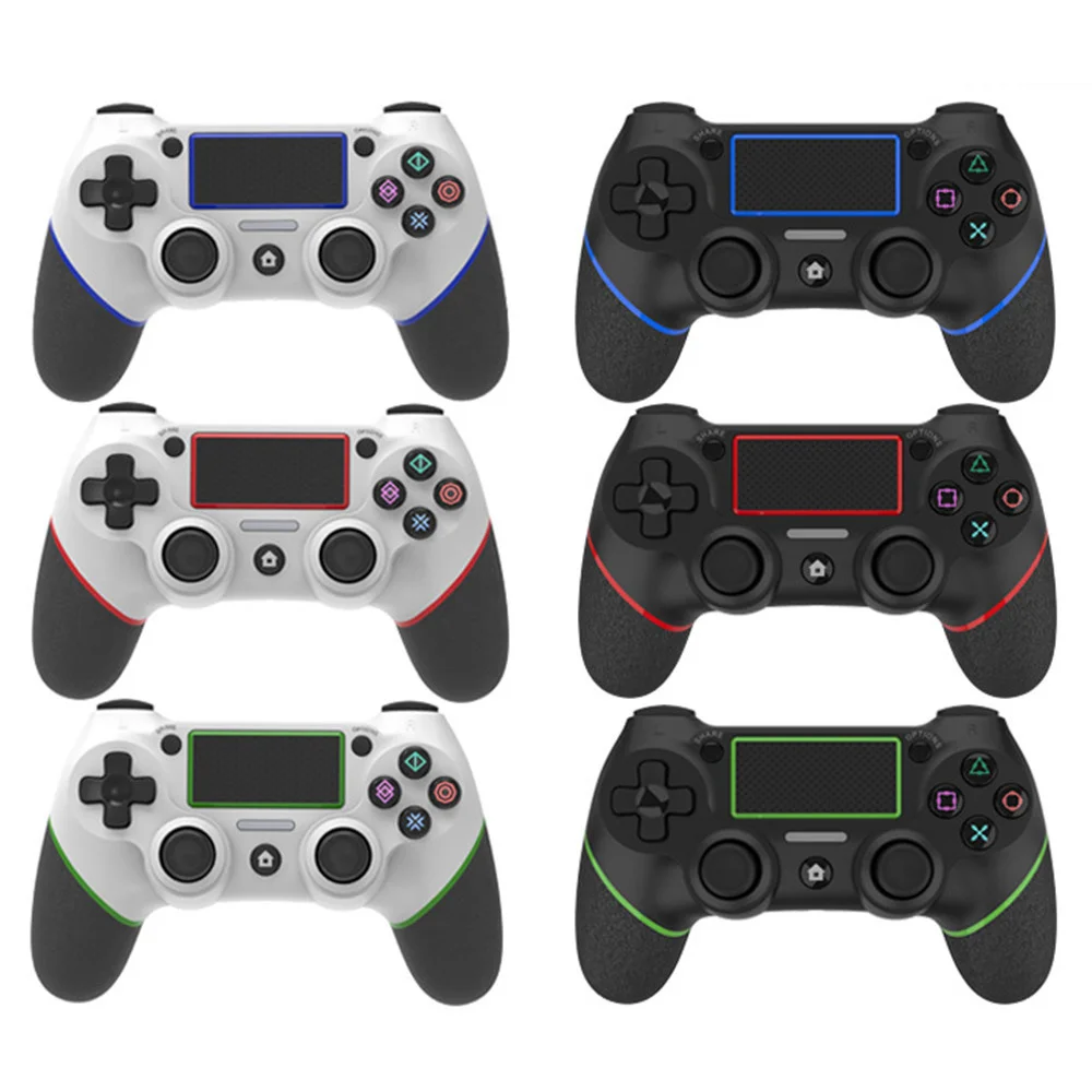 

Wireless Bluetooth Gamepad Vibration with Headphone Jack 6 Axis Control Joysticks for Sony Playstation 4 Games Controller PC