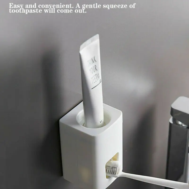 Автоматический диспенсер для зубной пасты держатель зубных щеток экструзионная
