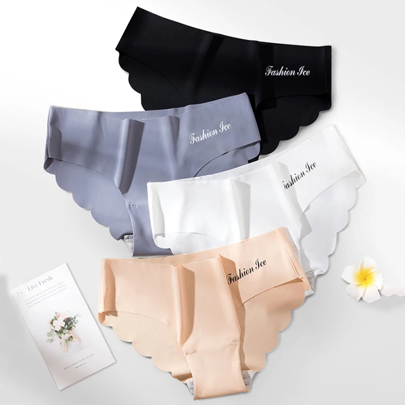 3 шт./лот женские трусики бесшовные трусы сексуальное нижнее белье мягкое