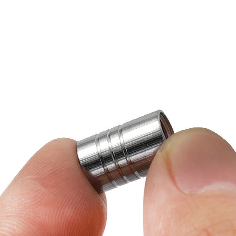 Металлическая креативная красная крышка клапана автомобиля 4 шт. аксессуары для