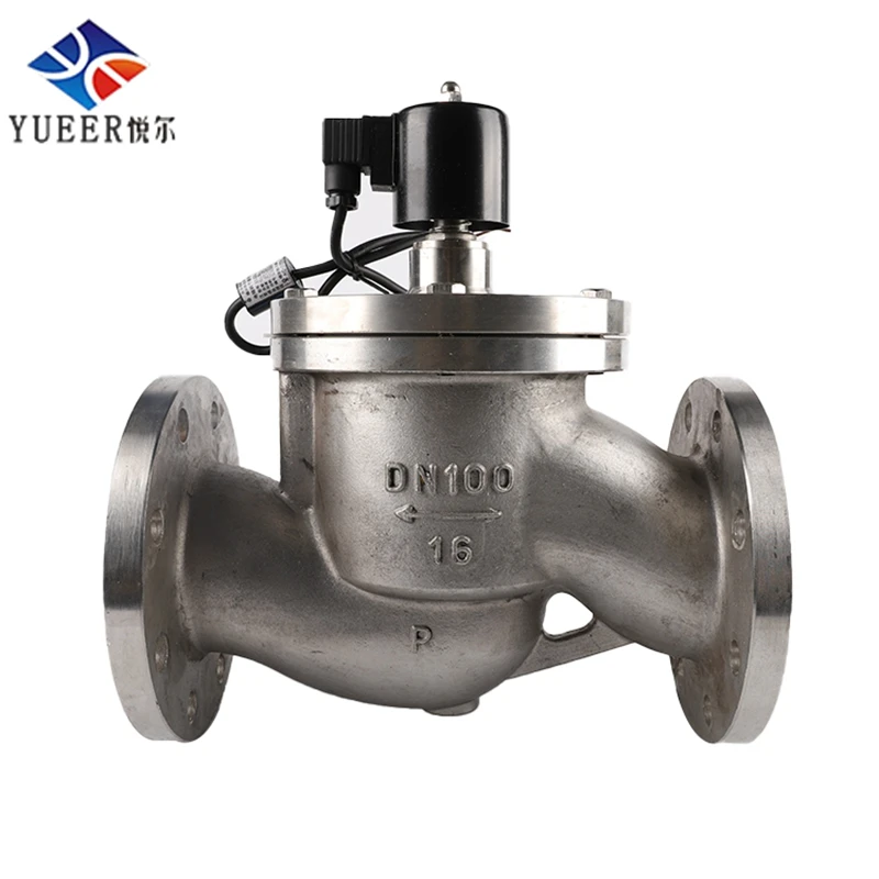 Фланец парового соленоидного клапана высокого и давления из нержавеющей стали 1/2