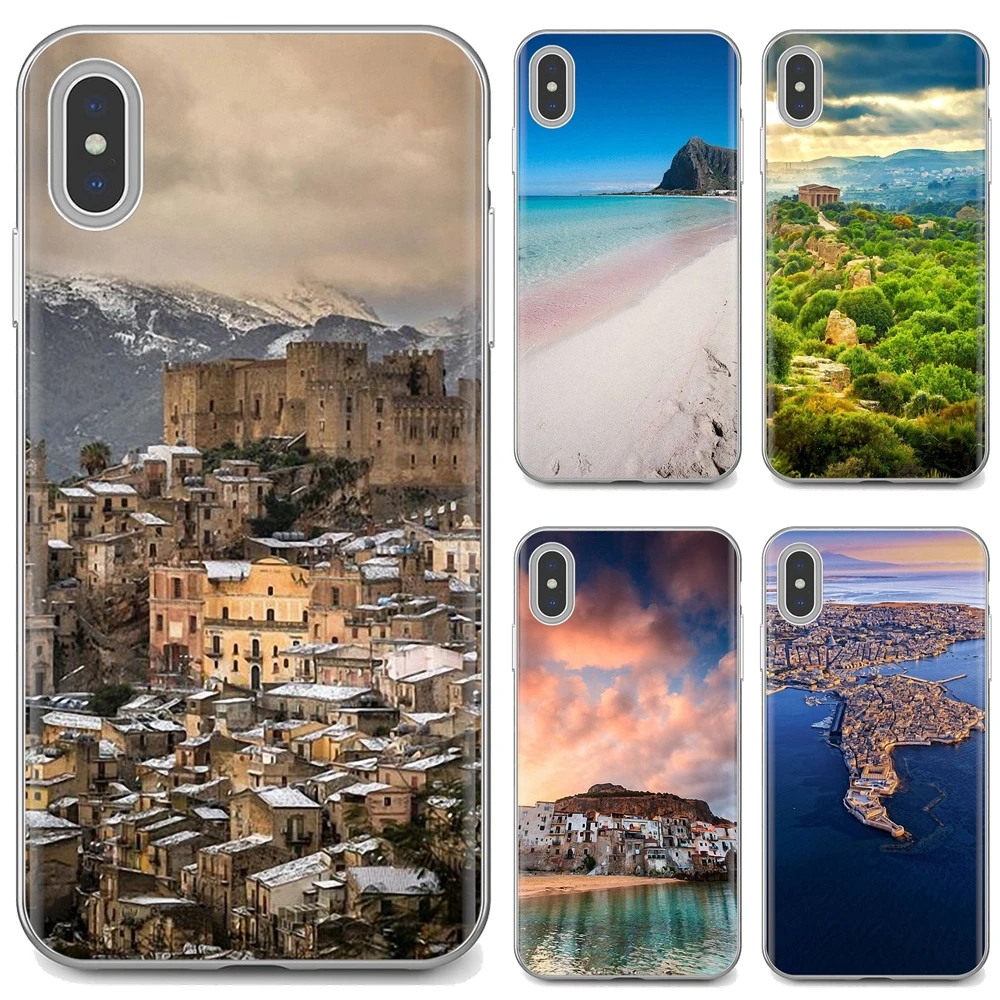 Мягкий силиконовый чехол из ТПУ красивый Сицилия Италия для Samsung Galaxy J1 J2 J3 J4 J5 J6 J7 J8
