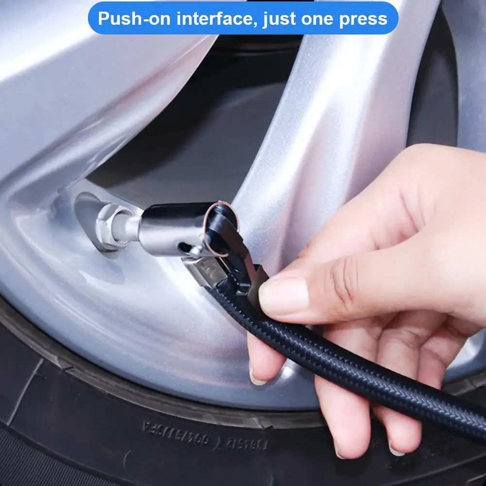 Воздушный насос для автомобиля 12 В 150psi электрический со светодиодной лампой