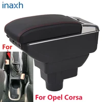for opel corsa armrest for opel corsa d car armrest box interior parts details storage box retrofit parts car accessories