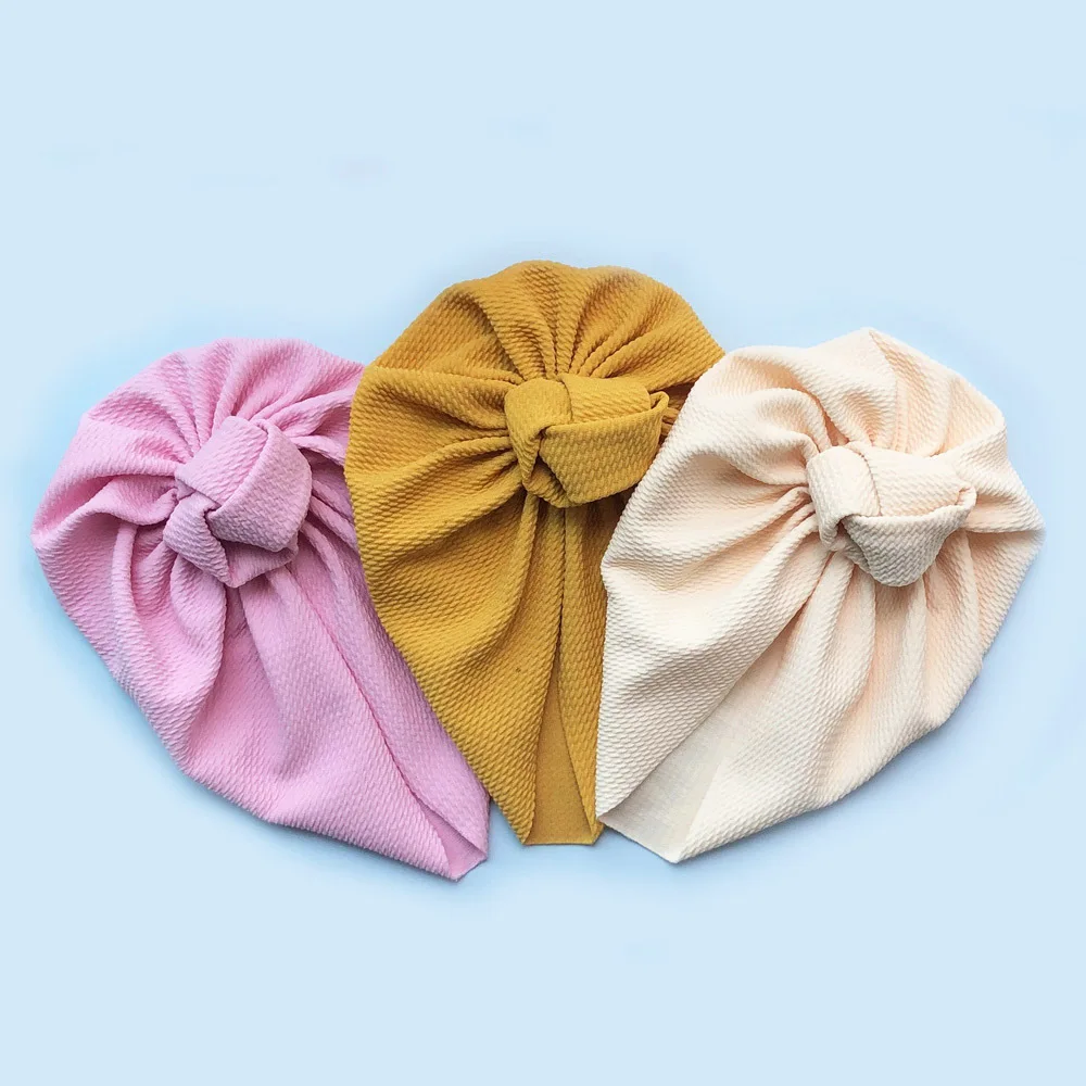Теплые детские шапки с узлом для мальчиков и девочек бантом детская шапочка