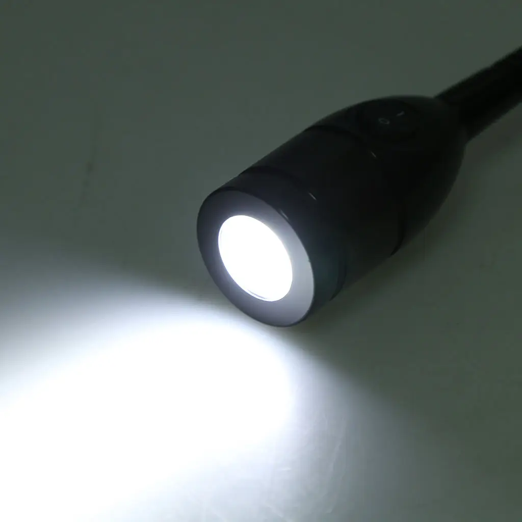 

Marine Boat RV LED Desk Lamp Head Switch 12V 3W Reading Lights Beautiful Appearance Simple