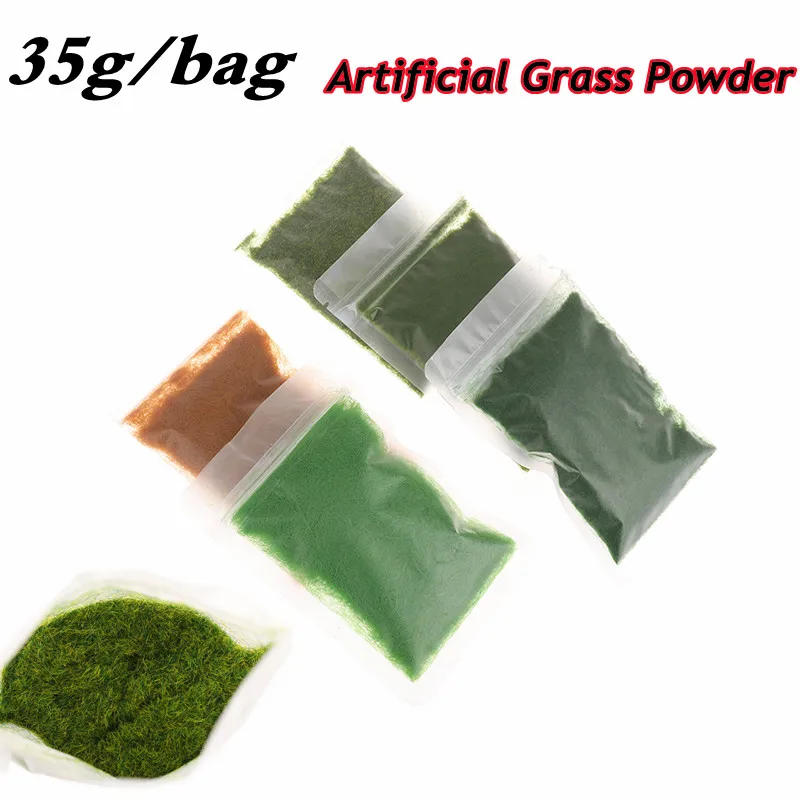 

Artificial Plants Sponge Tree Powder Mini Model Leaves Foliage Model For Train Railway Landscape DIY Home Decor Flowers Material